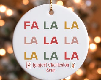 Fa La La La La O Charleston mais longo de todos os tempos | Enfeite de Natal Mahjong