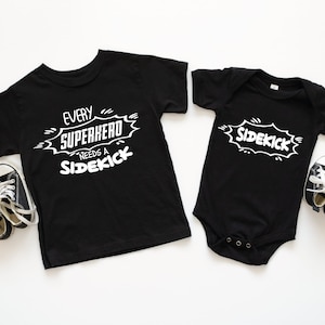 Big Brother Shirt , Big Brother Announcement Shirt, Superhero Body,  Superhero Sidekick Body, Big Brother Little Brother Shirt BB-02-31