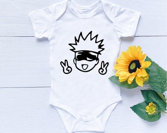 Anime Baby Bodysuit, Anime Bodysuit, Cartoon Baby Gift, Toddler Anime Shirt  TB168