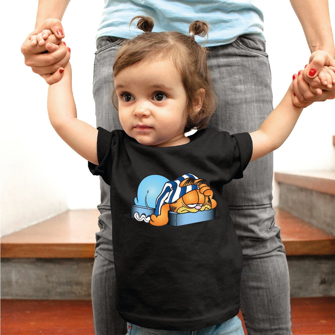 Cat Shirt for Kids Cartoon Cat Toddler Shirt Cat Lover Etsy