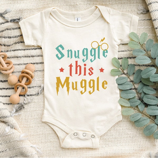 Funny Bodysuit, Cute Baby Bodysuit, Snuggle This Muggle,  Snuggle This Muggle Toddler Shirt,  Snuggle This Muggle Shirt for Kids, TB309