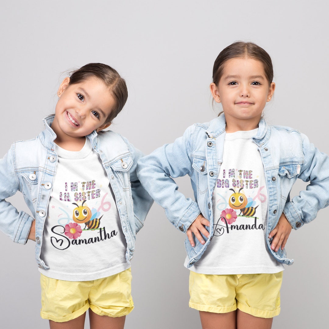 Metal Non-slip Skirt Hangers With Clips Big Sister Again T-Shirt - Sibling Matching Outfit For Baby Girls & Toddlers Big Sister Shirt Toddler - Foto 12