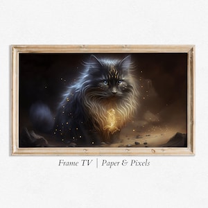 4K Samsung Frame Digital Art - Magical Mouser | Mystical Art | LG OLED | Art for Samsung Frame TV