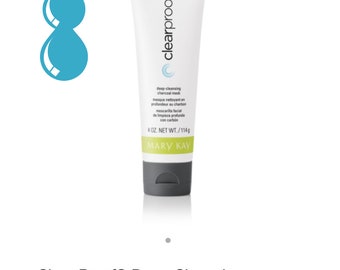 Clearproof deep cleansing charcoal mask