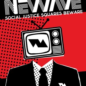 3 SJW SQUARES STICKERS