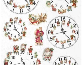 Christmas Rice Paper Decoupage A4 R 1023