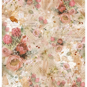 Ciao Bella - Rice Paper Decoupage A3 CBRM008