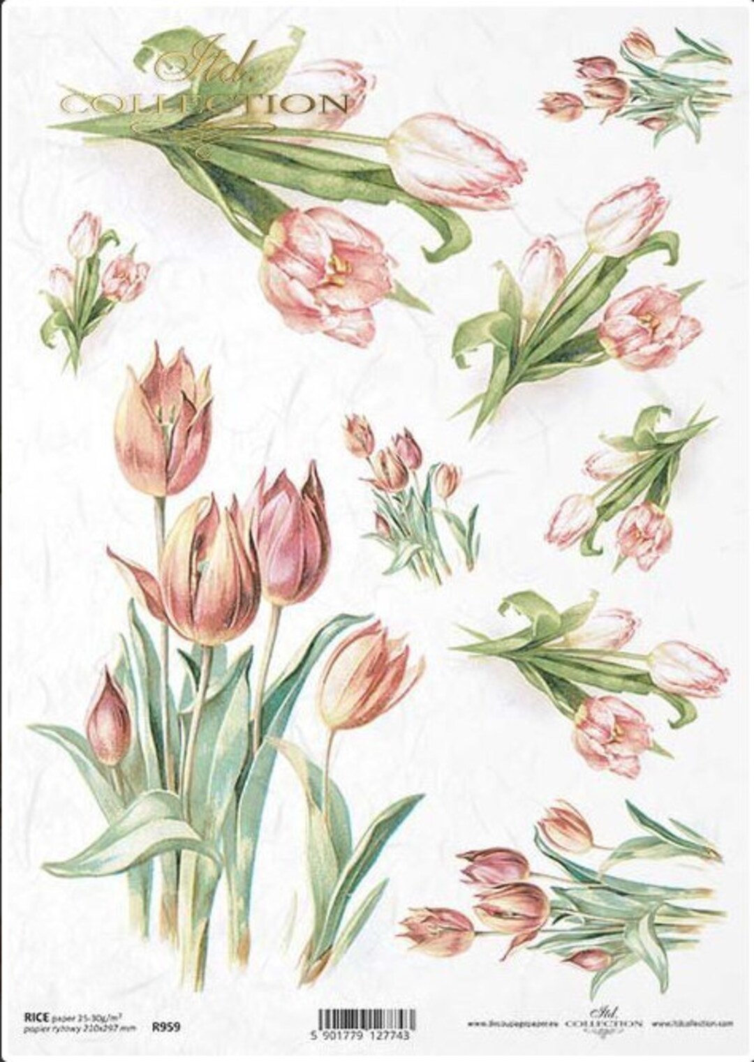 Rice Paper Decoupage A4 R 0959 Etsy