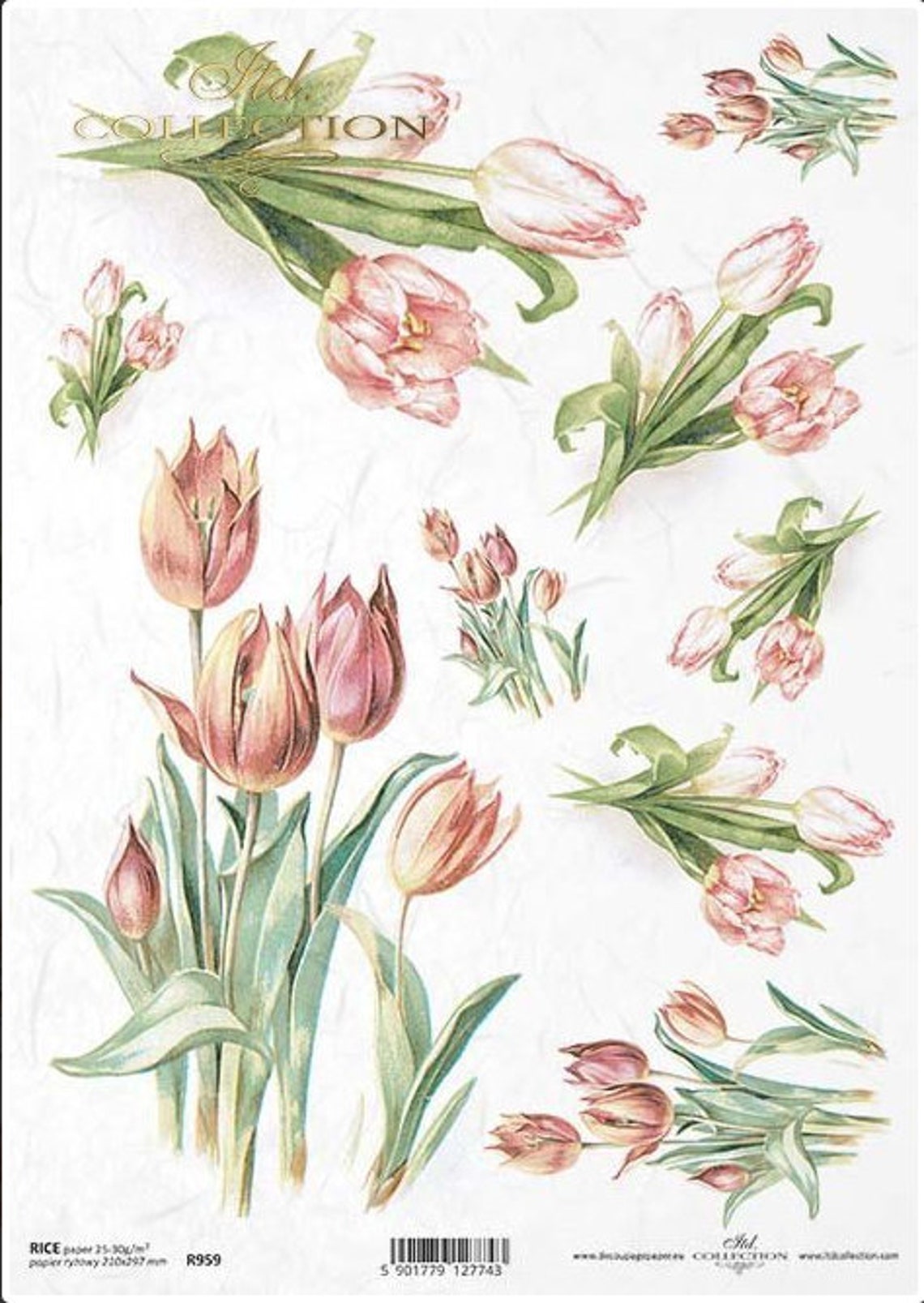 Rice Paper Decoupage A4 R 0959 Etsy