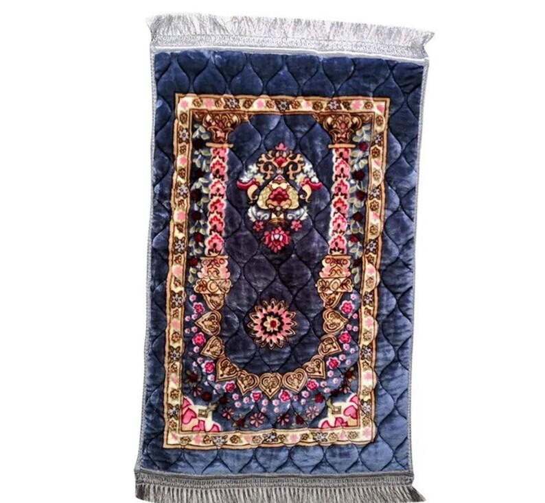 Turkish Memory Foam Prayer Mat Etsy