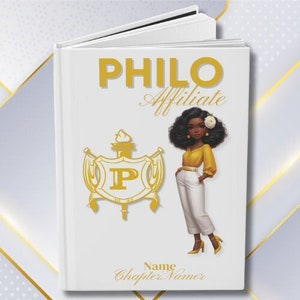 Custom Philo Affiliate Hardcover Notebook