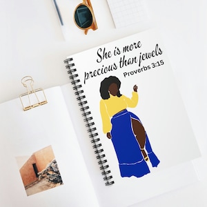 Sigma Gamma Rho Inspired Spiral Notebook - Ruled Line