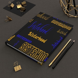 Siga Gamma Rho Inspired Hardcover Journal Matte
