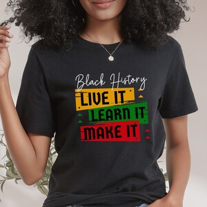 Black Leaders Shirt, Black History Month Shirt, African American Shirt, Juneteenth Shirt, I am Black History Shirt, Black Lives Matter Shirt