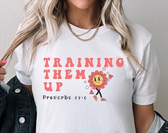Entrenándolos camisa, enseñando a los niños acerca de Jesús, camisa del ministerio, camisa del ministro, camiseta del pastor juvenil, camiseta del ministerio de los niños, camisa de la iglesia