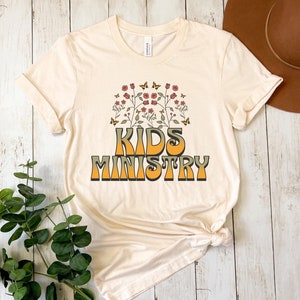Ministerie shirt, kinderen lesgeven over Jezus, minister shirt, jeugdpastor T-shirt, kinder ministerie T-shirt, kerk shirt, christelijk shirt