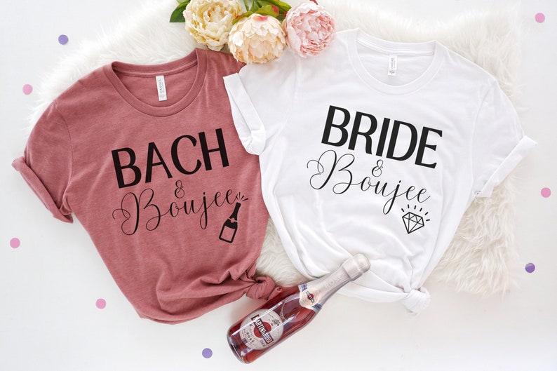 Bach and Boujee Shirt, Bachlorette Shirts, Bachlorette Party T Shirts ...