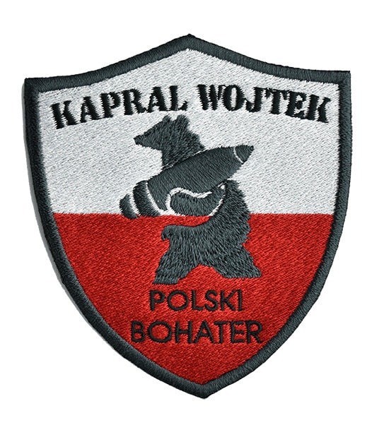 Wojtek de beer lijfwacht patch