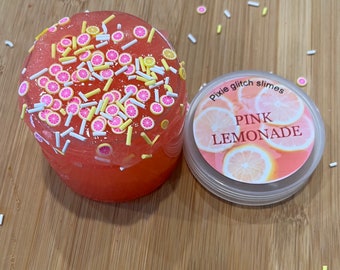 Pink Lemonade                       Scented jelly slime 5oz