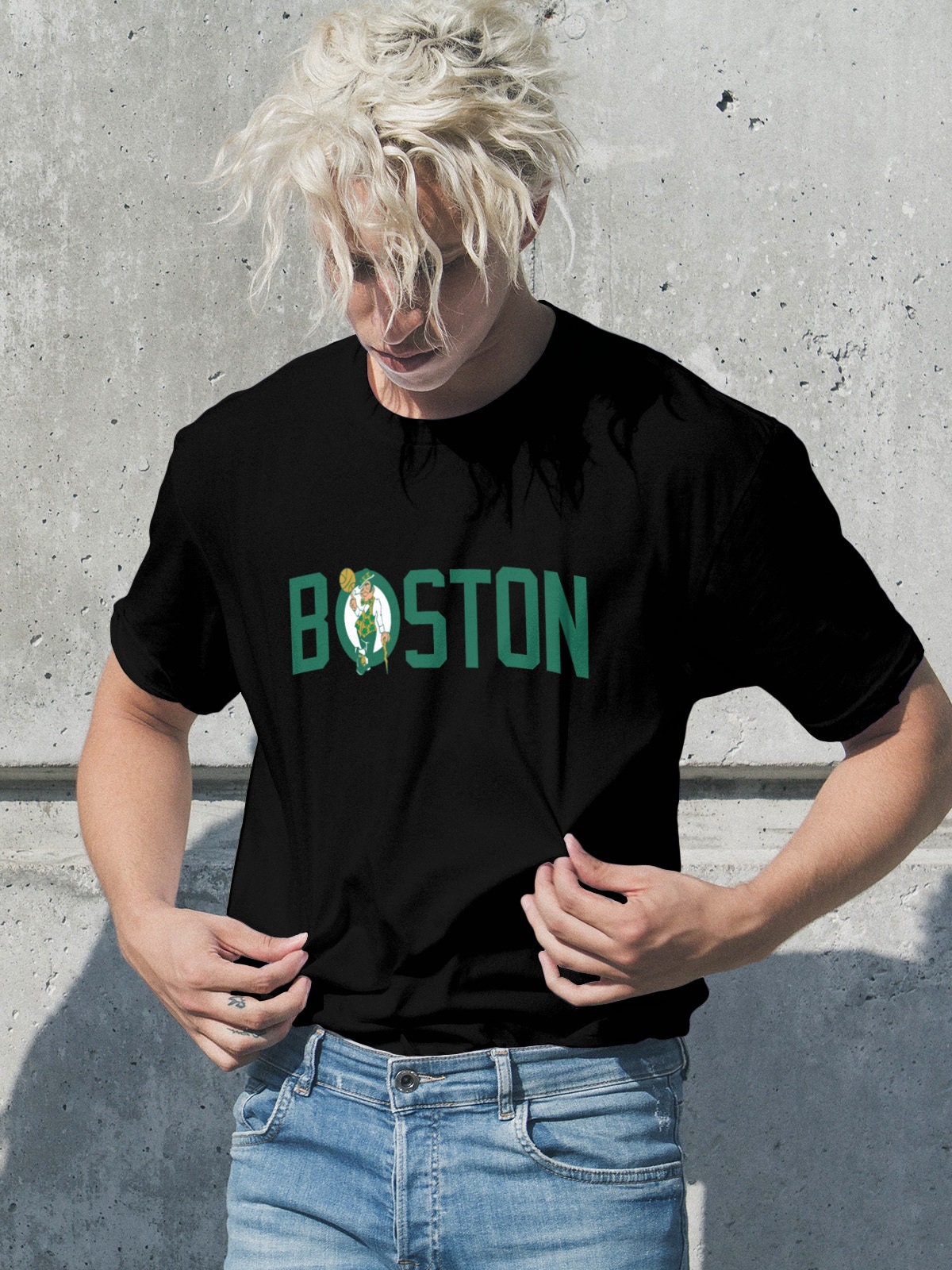 Boston Celtics NBA cropped T-shirt