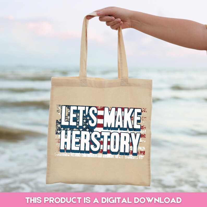 Vote Herstory Kamala PNG File Presidential Election 2024 Design Print or Sublimation Design With