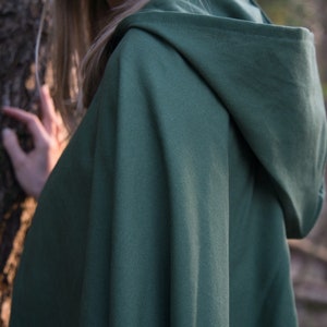 Mystical hooded cape with shoulder seam INGA PDF Sewing Pattern Beginner English image 9