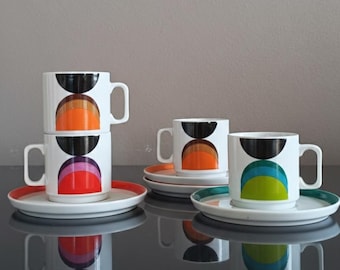 Bavaria Vohenstrauss Seltmann coffee set from the 70s