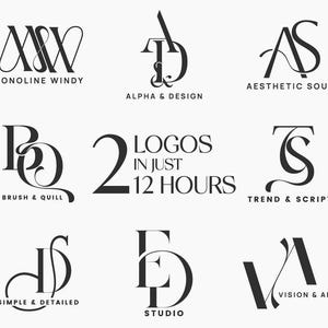 Je créerai un design de logo personnalisé pour votre entreprise Créateur de logo professionnel Création de logo Kit de branding personnalisé pour entreprise