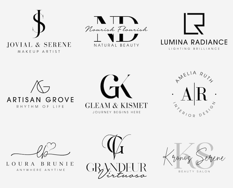 business logo circle logo design makeup business logo photography business logo custom business logo