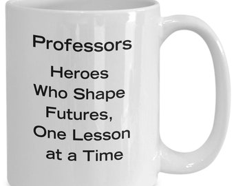 Gift for Professor Thank You, Professor Gift, Gift for Professor, Teacher Coffee Cup,