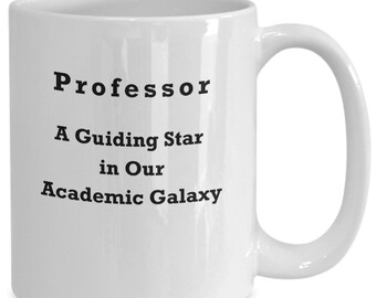 Professor Gift, Gift for Professor Thank You, Gift for Professor, Teacher Coffee Cup,