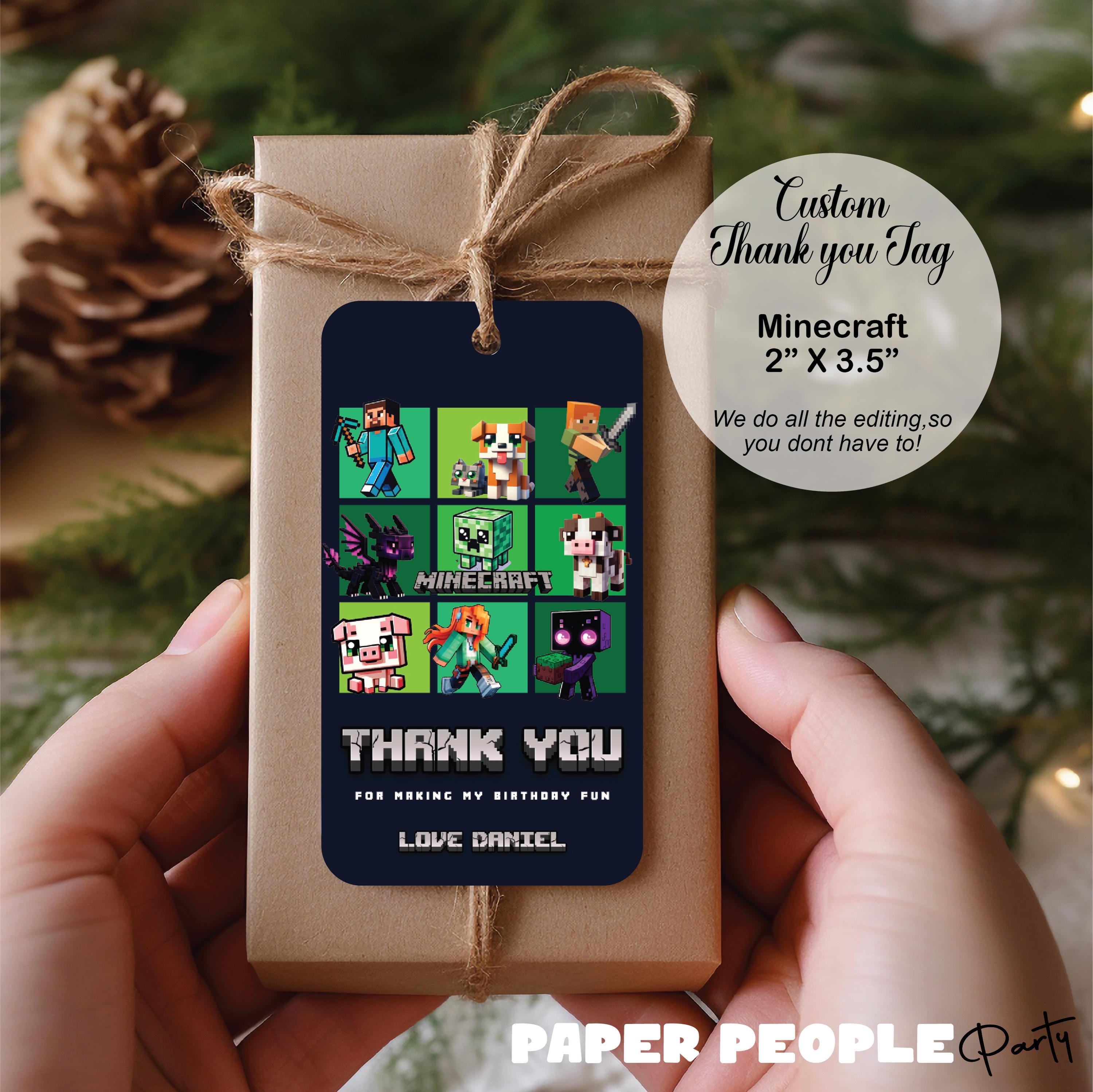 Minecraft Custom Thank You Tag