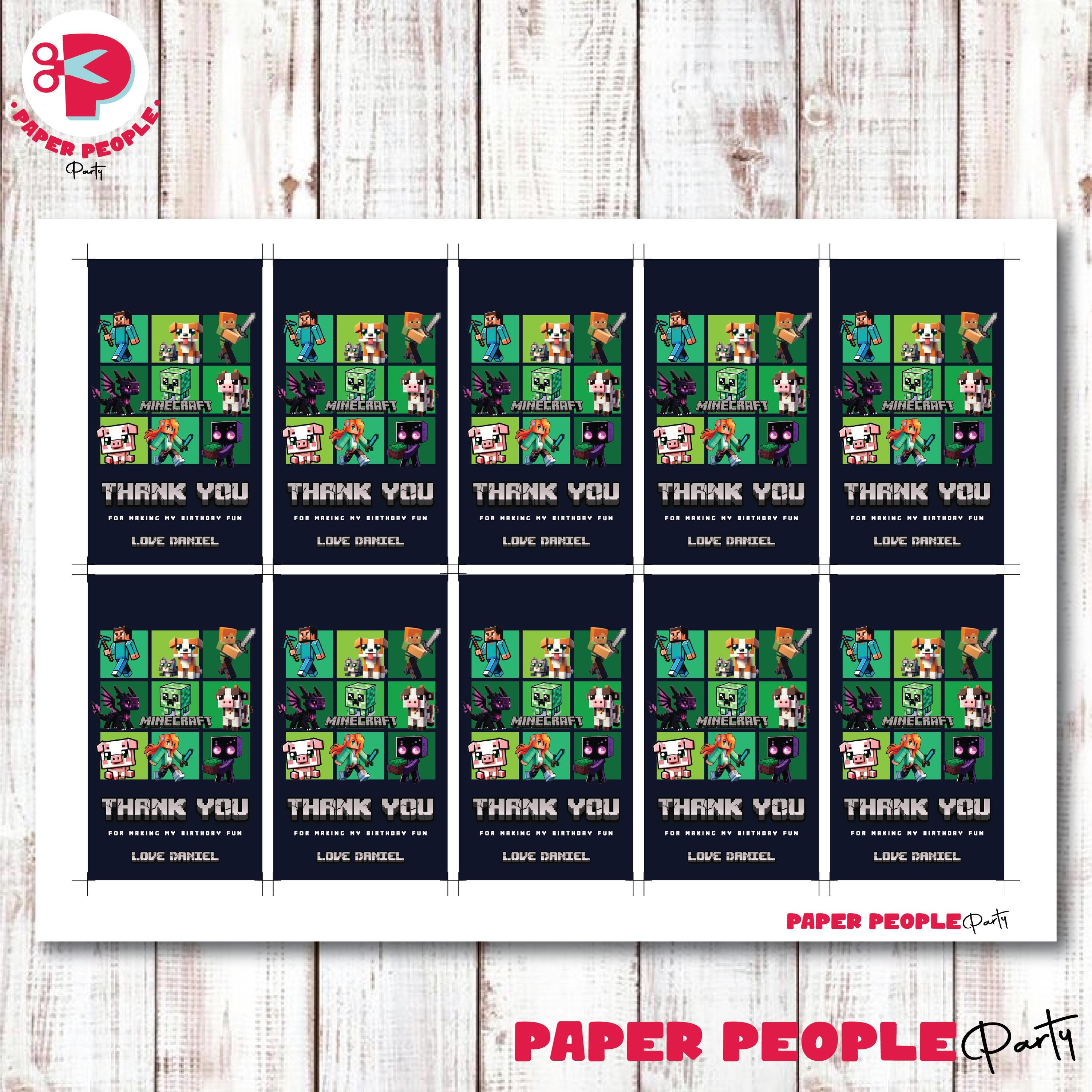 Minecraft Custom Thank You Tag