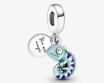 Color-Changing Chameleon Charm Dangly 925 Silver Pandora