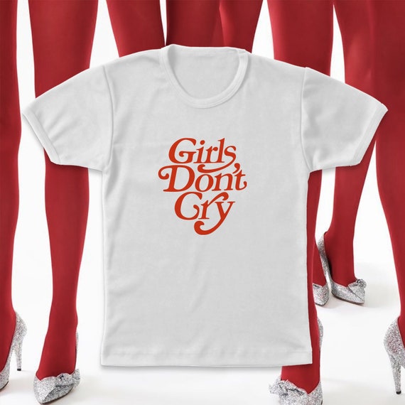 Girls Don't Cry BABY Tシャツ Girl's Don't Cry Baby Tee - Etsy