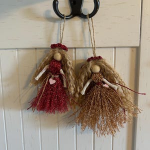 Valentine’s Day fairy angel doll ornament