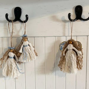 Fairy angel doll ornament mini (set of 2)