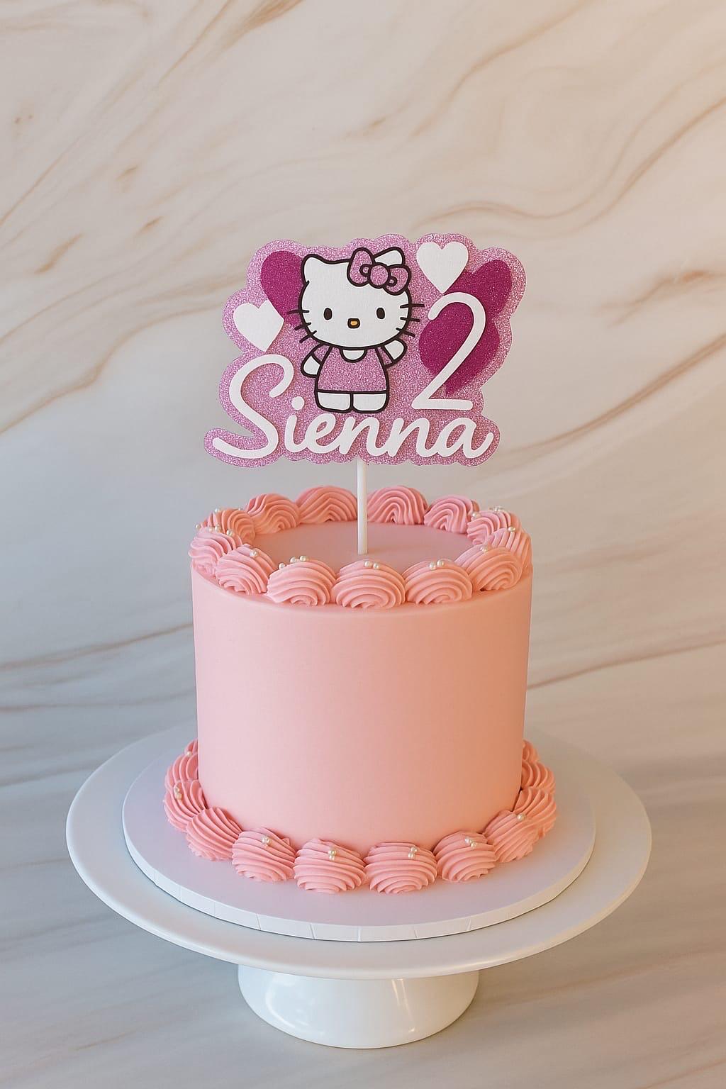 hello Kittyハローキティ ウェディングケーキトッパー Hello kittys cake toppers - Etsy 日本
