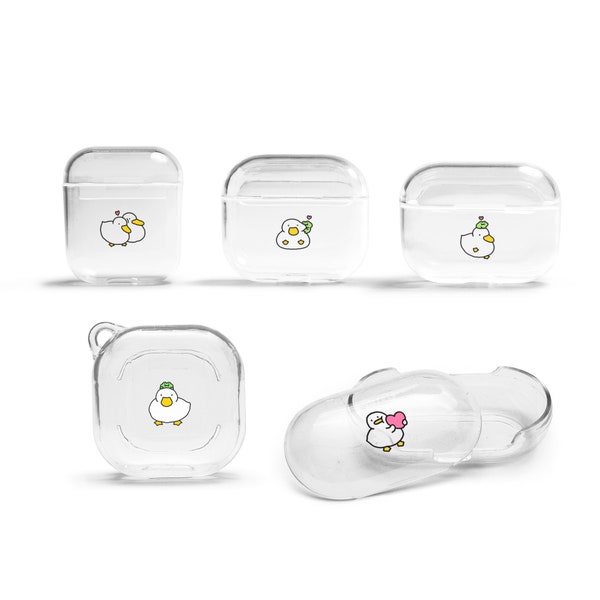 Duck Design Airpods Case Schutzhülle für Airpods 3 2 Pro Galaxy Buds Beats Studio WF