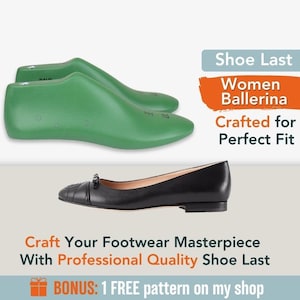 Schuhleisten, Ballerinas flache Damen, Freizeitschuhe, Die Herstellung von Schuhen, Nur Größe 40EU Links, DIY, Schuhhandwerk, Schuhwerkstatt