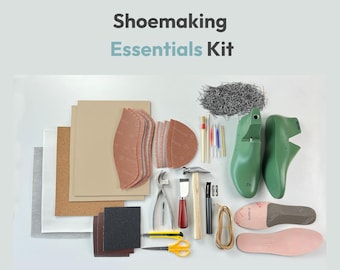 Suministros esenciales para la fabricación de calzado: Kit de herramientas y materiales para principiantes