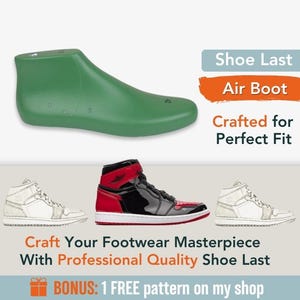 Shoe last, Air J. Style, Men, Sneakers Shoes, The production of footwear, Only size 44EU Available, DIY, Shoe Craft, Shoe Workshop