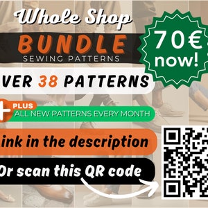 Patterns Wholecut Oxford - Sewing Oxford Shoes Pattern - Formal Shoes Pattern - Men's Dress Shoe Patterns - Sewing Patterns PDF - DIY Shoes image 5
