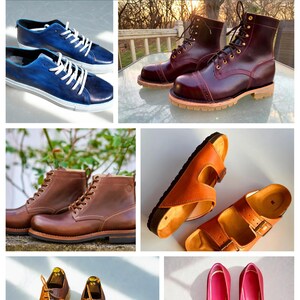 Patterns Wholecut Oxford - Sewing Oxford Shoes Pattern - Formal Shoes Pattern - Men's Dress Shoe Patterns - Sewing Patterns PDF - DIY Shoes image 7