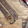 Personalized Leather Belt for Men – Engraved Gift for Him, Custom Anniversary Belt, Gift for Him, Genuine Leather, Engraved Leather Belt