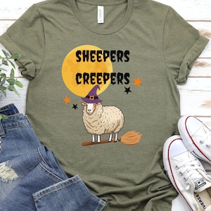 Sheepers Creepers shirt, Halloween shirt, Funny sheep shirt