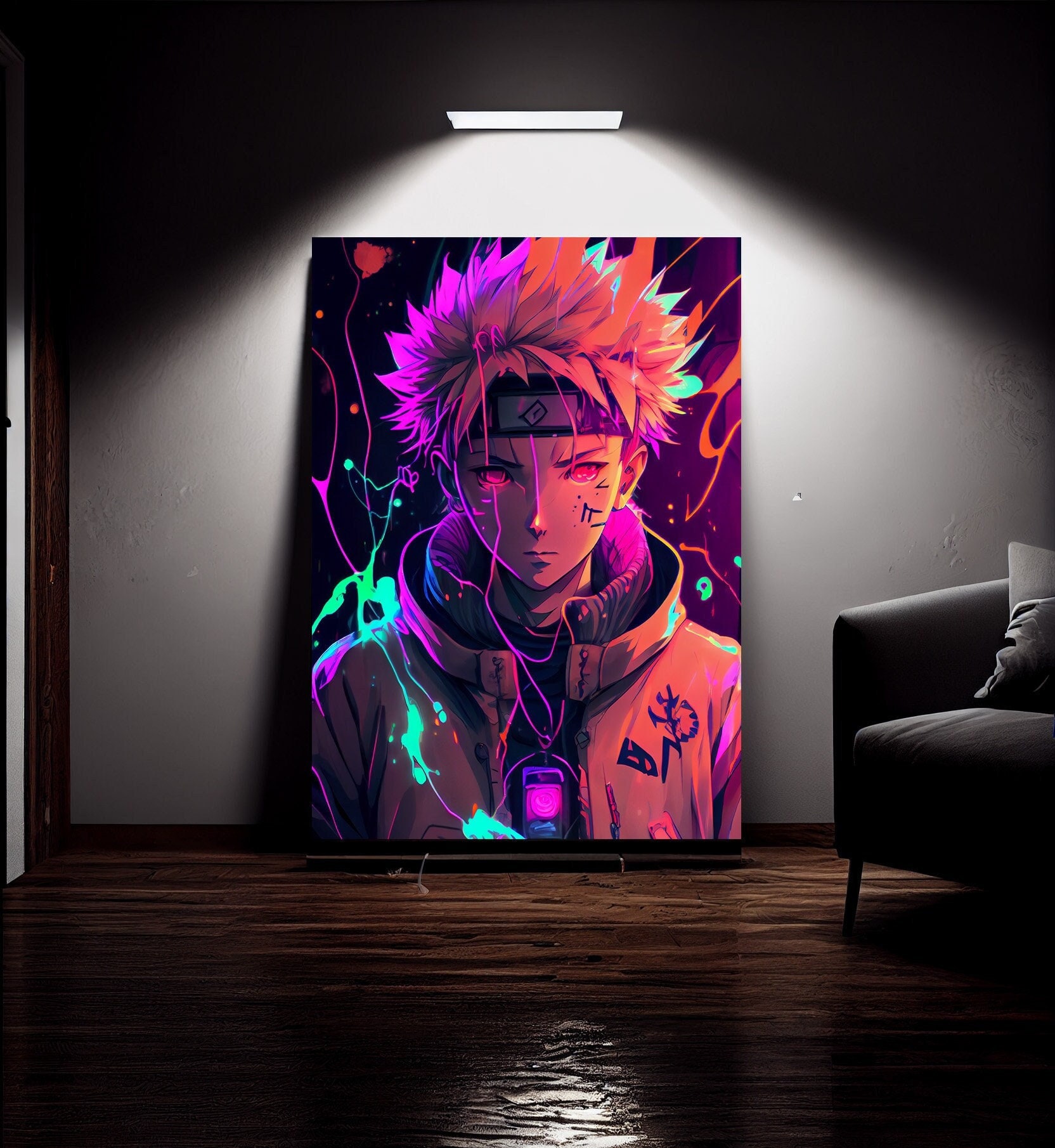 𝔾𝕠𝕛𝕠 𝕊𝕒𝕥𝕠𝕣𝕦 in 2022, Cool anime pictures, Anime canvas, Naruto  fan art