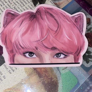 Seonghwa Ateez Sticker | Waterproof Vinyl Sticker, K-Pop Ateez Sticker, Ateez Merch, Handmade, Park Seonghwa