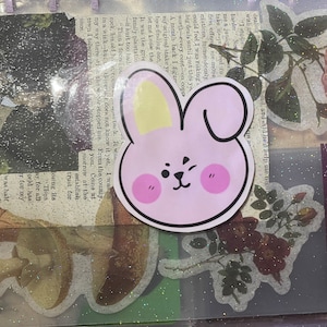 Cooky BT21 Sticker | Waterproof Vinyl Sticker, K-Pop BTS Sticker, BTS Merch, Handmade, Jungkook