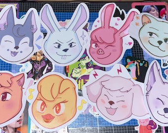 You Make SKZ Stay Sticker Pack | Waterproof Vinyl Sticker, K-Pop Stray Kids Sticker, Stray Kids Merch, Handmade Stickers